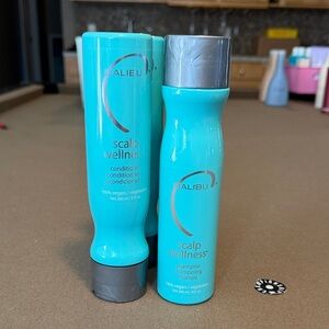 Malibu C Scalp Wellness Shampoo & Conditioner - Aqua Teal